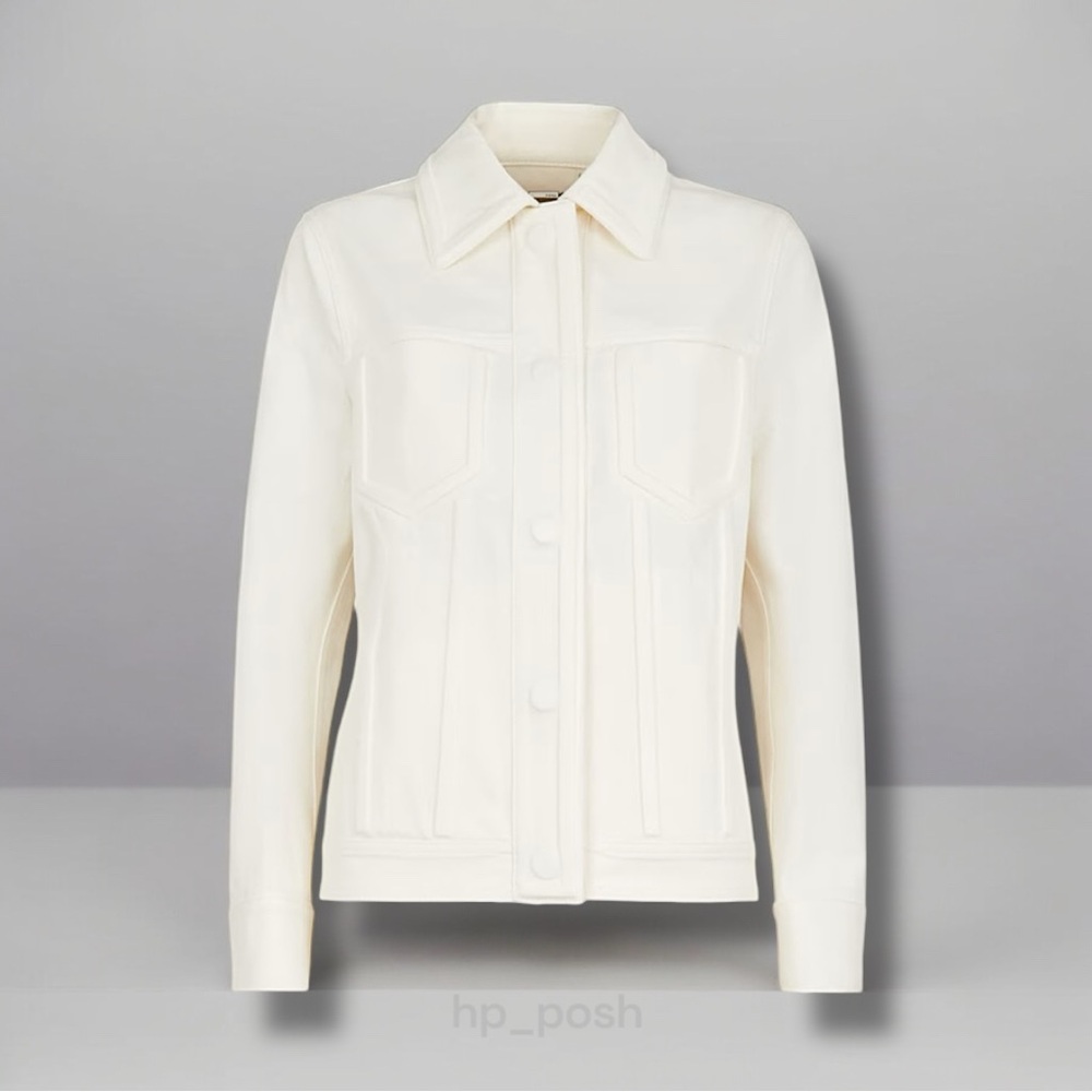 FENDI NWT WHITE DENIM JACKET | AUTHENTIC GUARANTEE